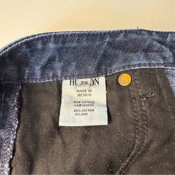 Hudson Womens Carly Straight Jeans Size 26 Stretch Comfy Flattering Premium - Picture 6 of 7
